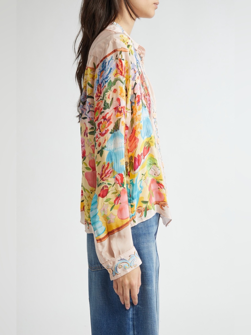 Farm Rio: Garden Terrace Floral Button-Up
Shirt - Picture 4 of 10
